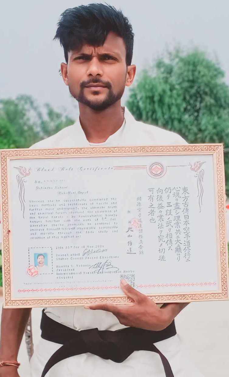 Sensei Debindra Sahani