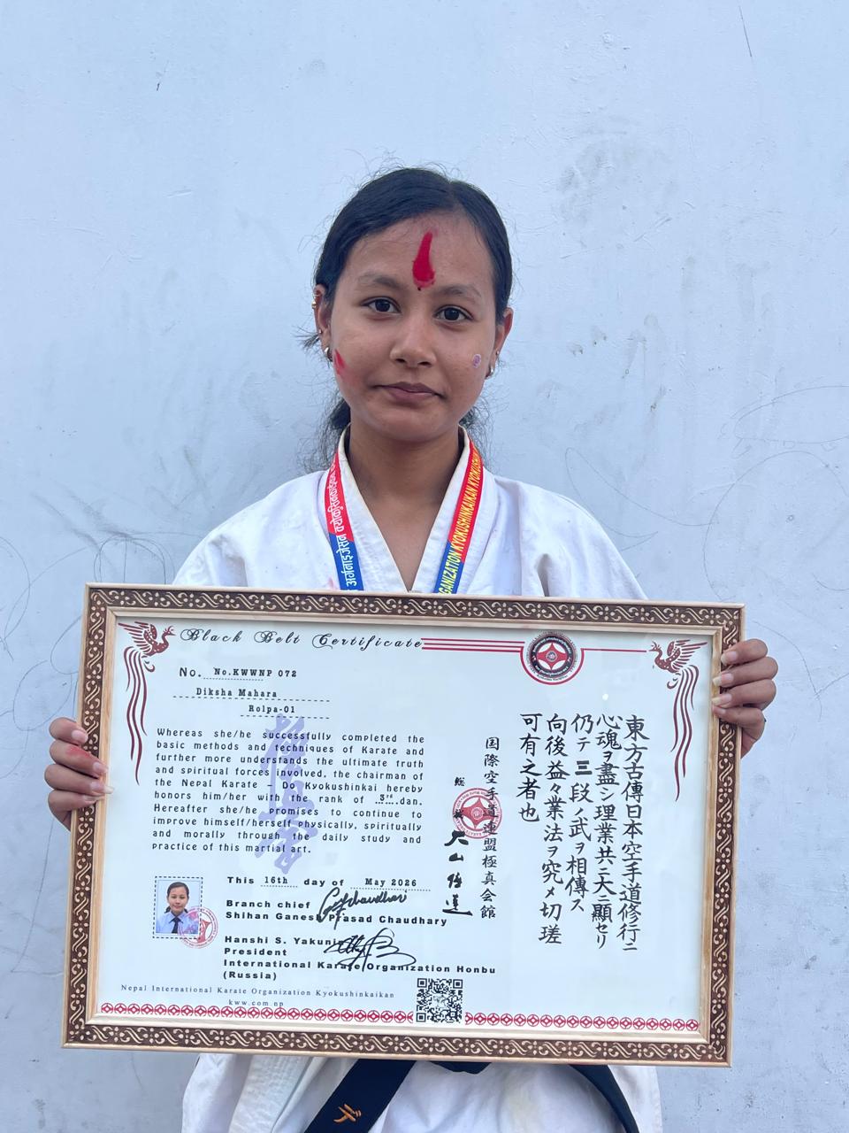 Sensei Dikshya Mahara