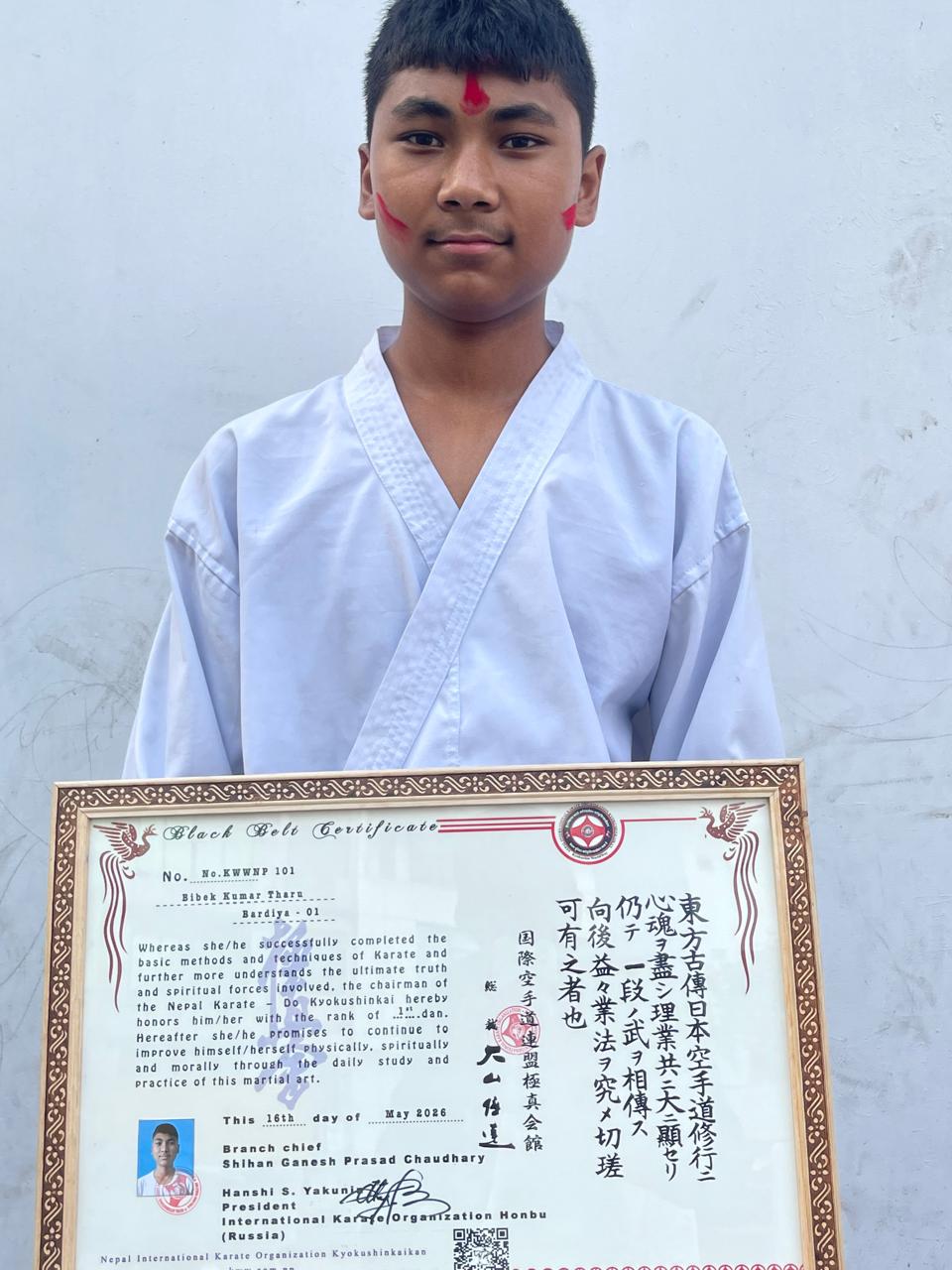 Sempai Bibek Kumar Tharu
